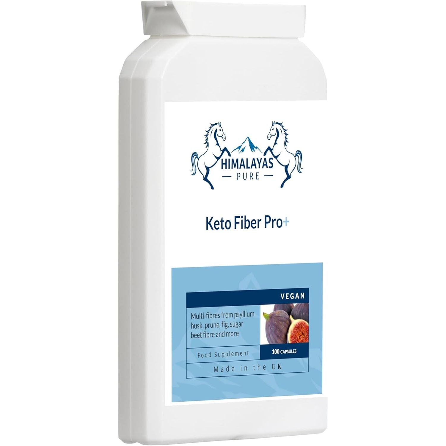 Himalayas Pure Keto Fiber Pro+ Dietary Fiber 100 Capsules