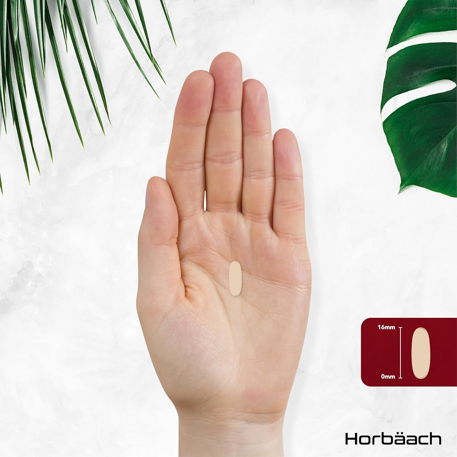 Rosehip Tablets 10,000Mg | 120 Count | High Strength 20:1 Naturally Sourced Rosa Canina Extract | Suitable for Vegans | by Horbaach