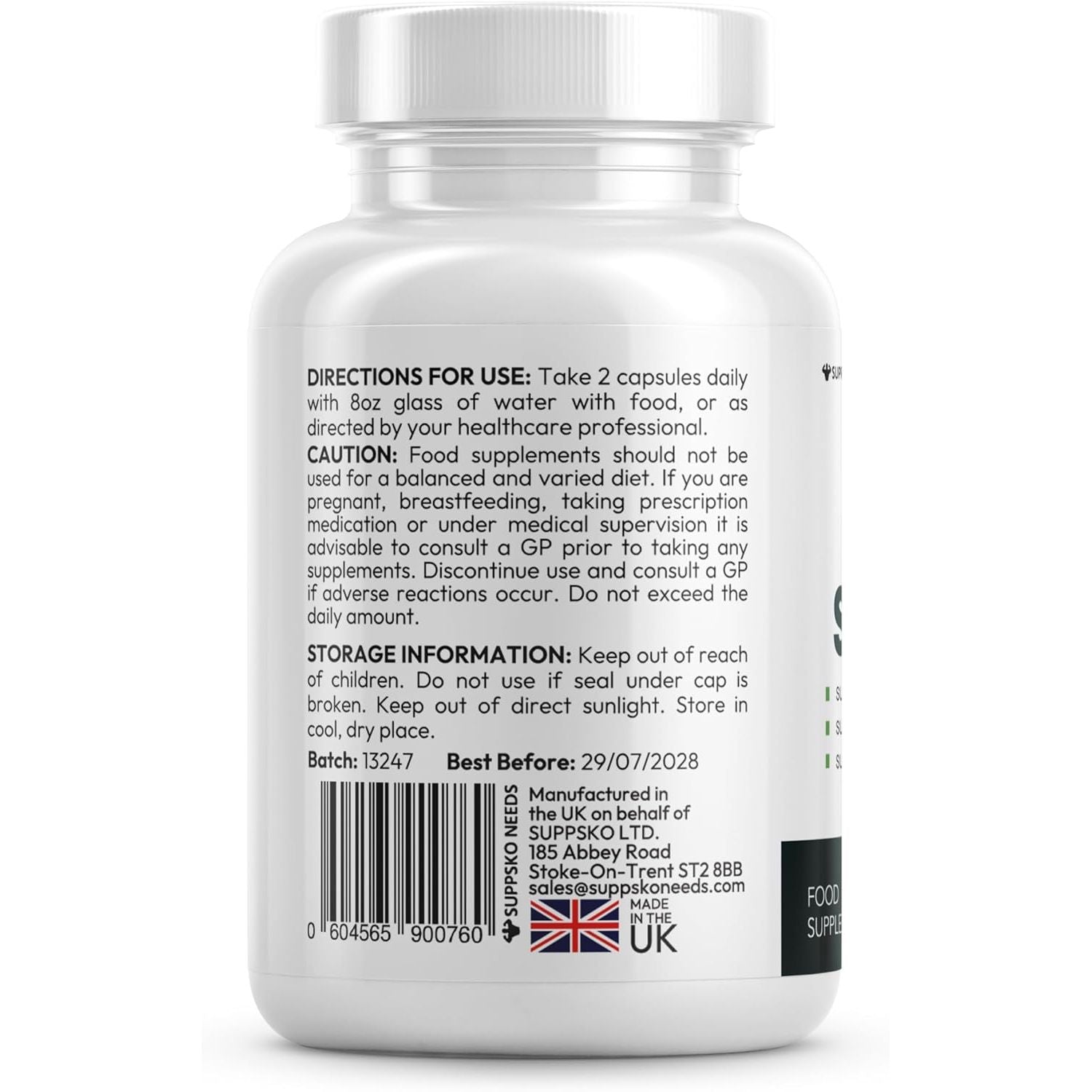 Healthy Flow Blood Support 60 Capsules 1 Month Supply