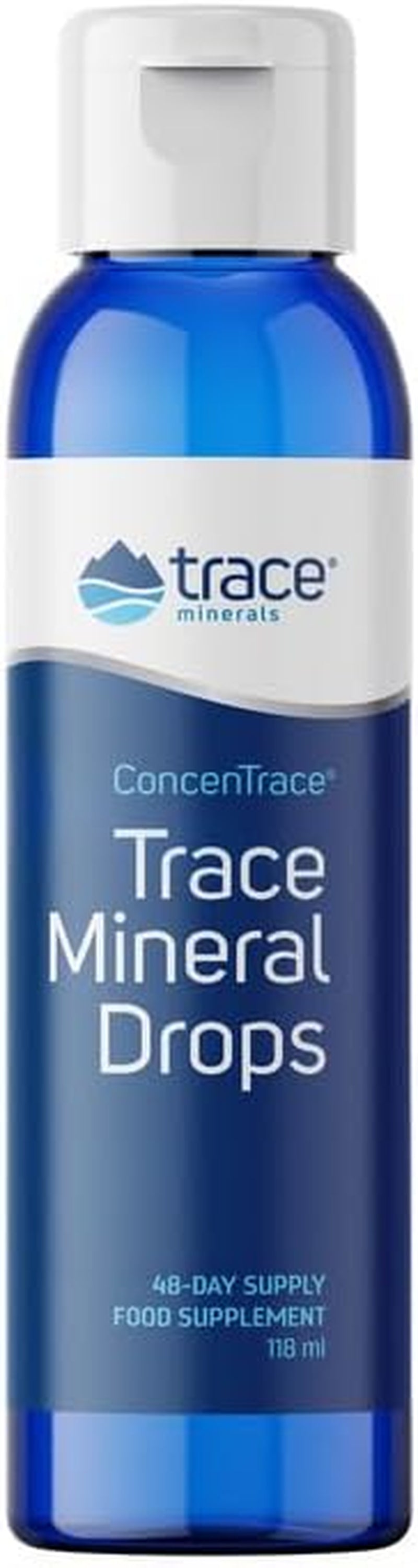 Trace Minerals Concentrace Trace Mineral Drops 118Ml (4 Oz)