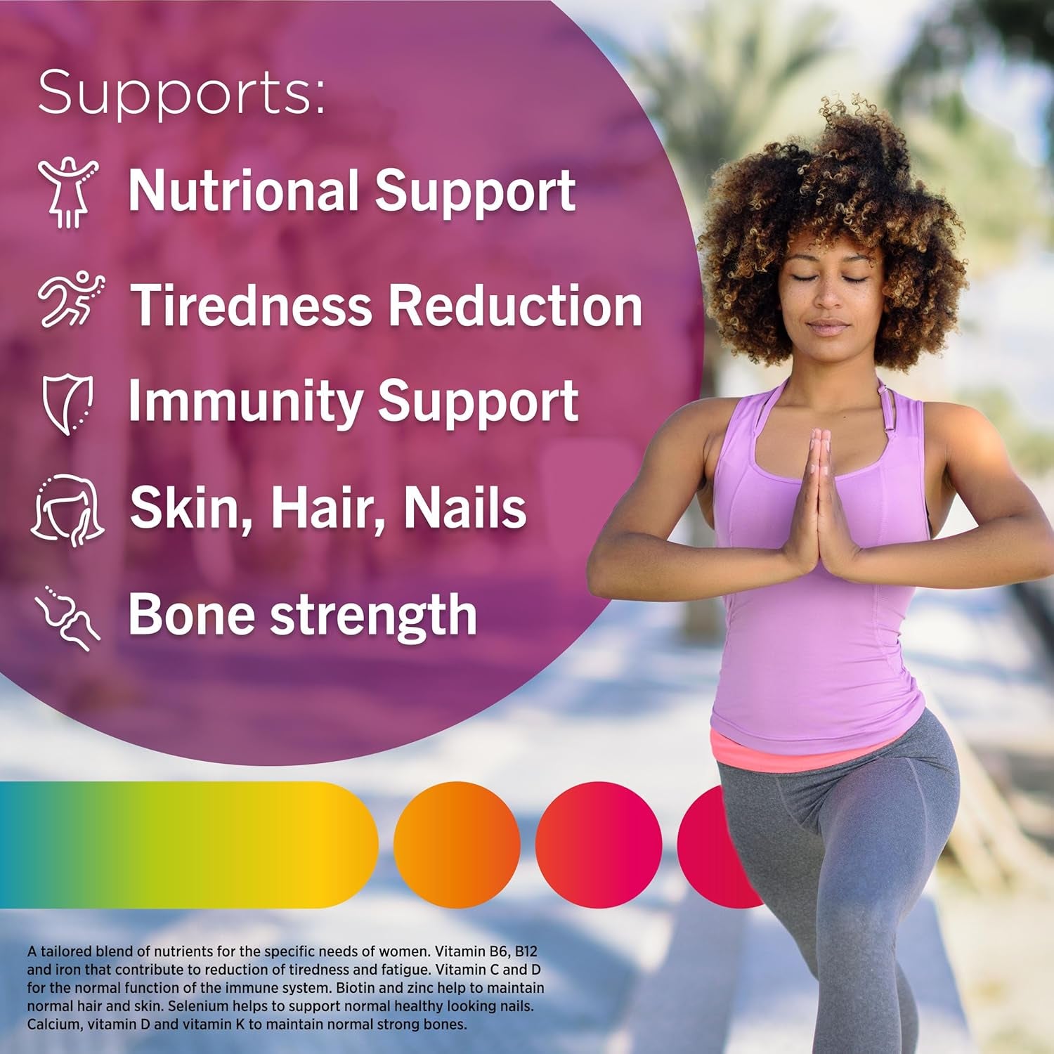 Centrum Women Tablets Multivitamin & Mineral Supplements, with 23 Essential Nutrients Including Vitamin D, C, and Iron, 30 Ct