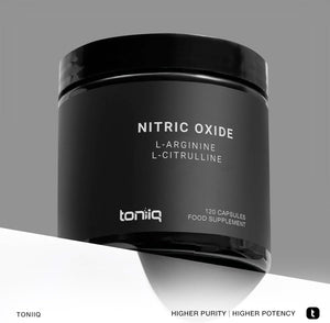3,000Mg Nitric Oxide Supplement - 99% Purified L-Arginine and L-Citrulline - Beet Root - Clinically Studied Velox Blend - Nitric Oxide Booster for Men - 120 Capsules - Toniiq