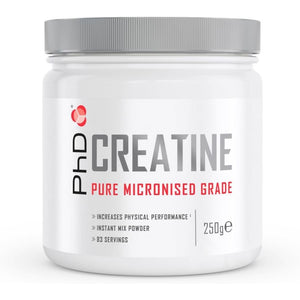 Phd Nutrition 100% Micronised Creatine Monohydrate Powder | Improved Strength and Performance during Exercise, 250G