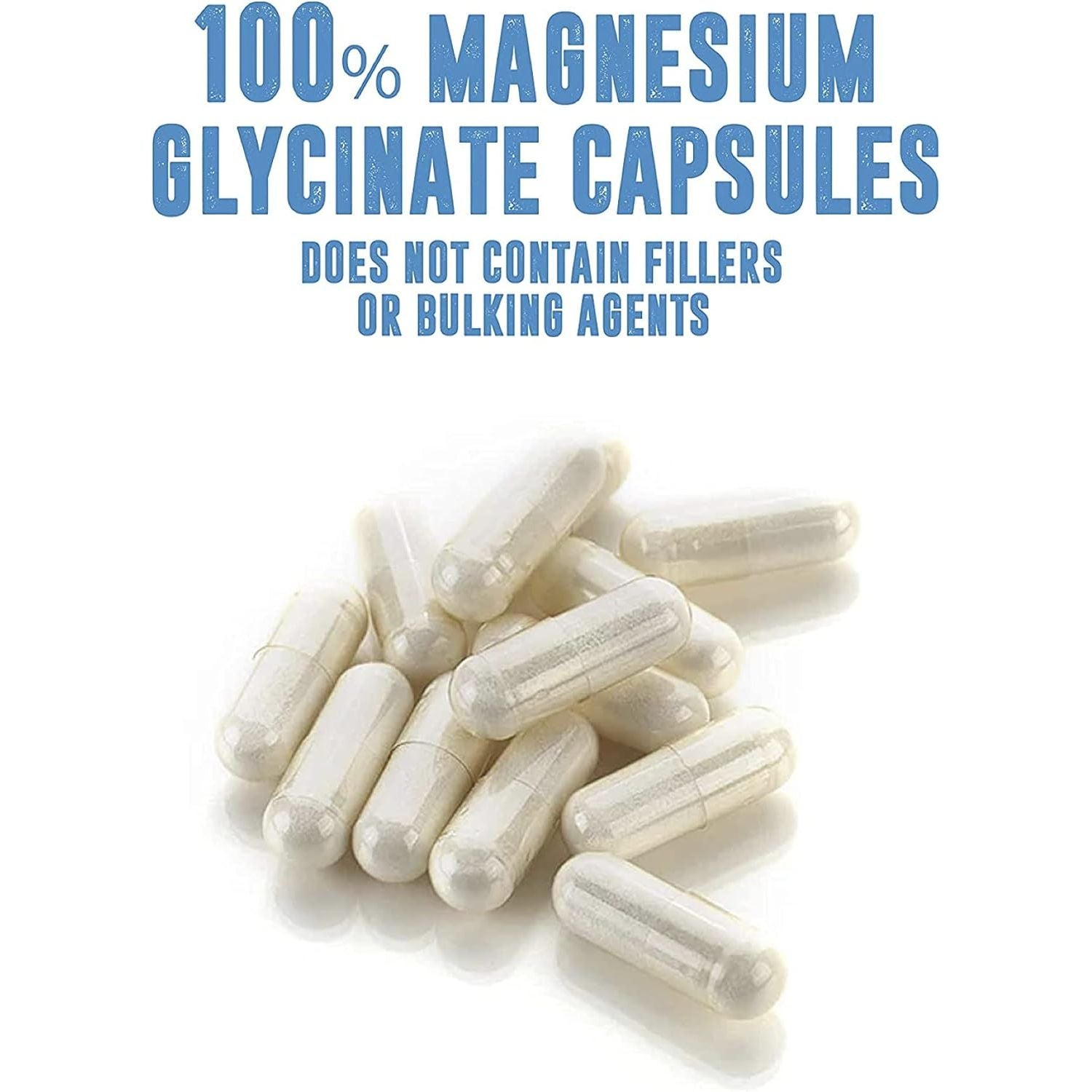 Honest + Good Magnesium Glycinate 750Mg Capsules | 150Mg Elemental | 3 Month Supply | High Strength & Absorption Supplement | Pure & Natural Vegan Ingredients with No Fillers | Small Batch & UK Made