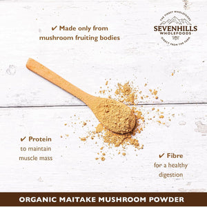 Sevenhills Wholefoods Organic Maitake Mushroom Powder 200G
