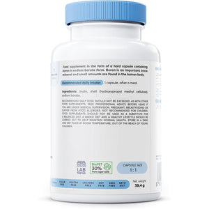 Osavi Boron 3 Mg – 120 Vegan Capsules | Essential Trace Mineral for Bone Health & Hormonal Balance | Supports Metabolism | Clean Label | Vegan–Friendly