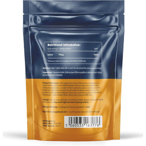 Iodine 150Mcg 120 Tablets | Max Strength Potassium Iodide | Natural Source of Iodine from Potassium Iodide | Thyroid Supplement | Vegan UK Made | GMP Approved