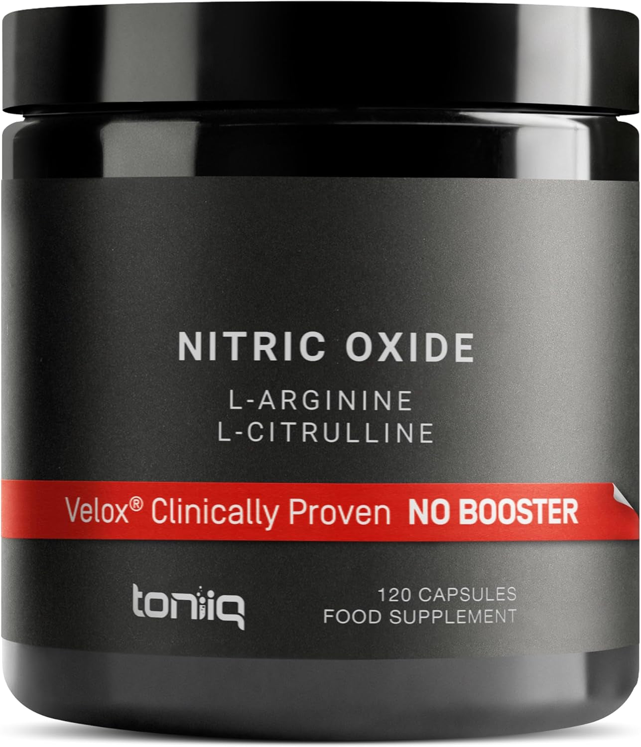 3,000Mg Nitric Oxide Supplement - 99% Purified L-Arginine and L-Citrulline - Beet Root - Clinically Studied Velox Blend - Nitric Oxide Booster for Men - 120 Capsules - Toniiq