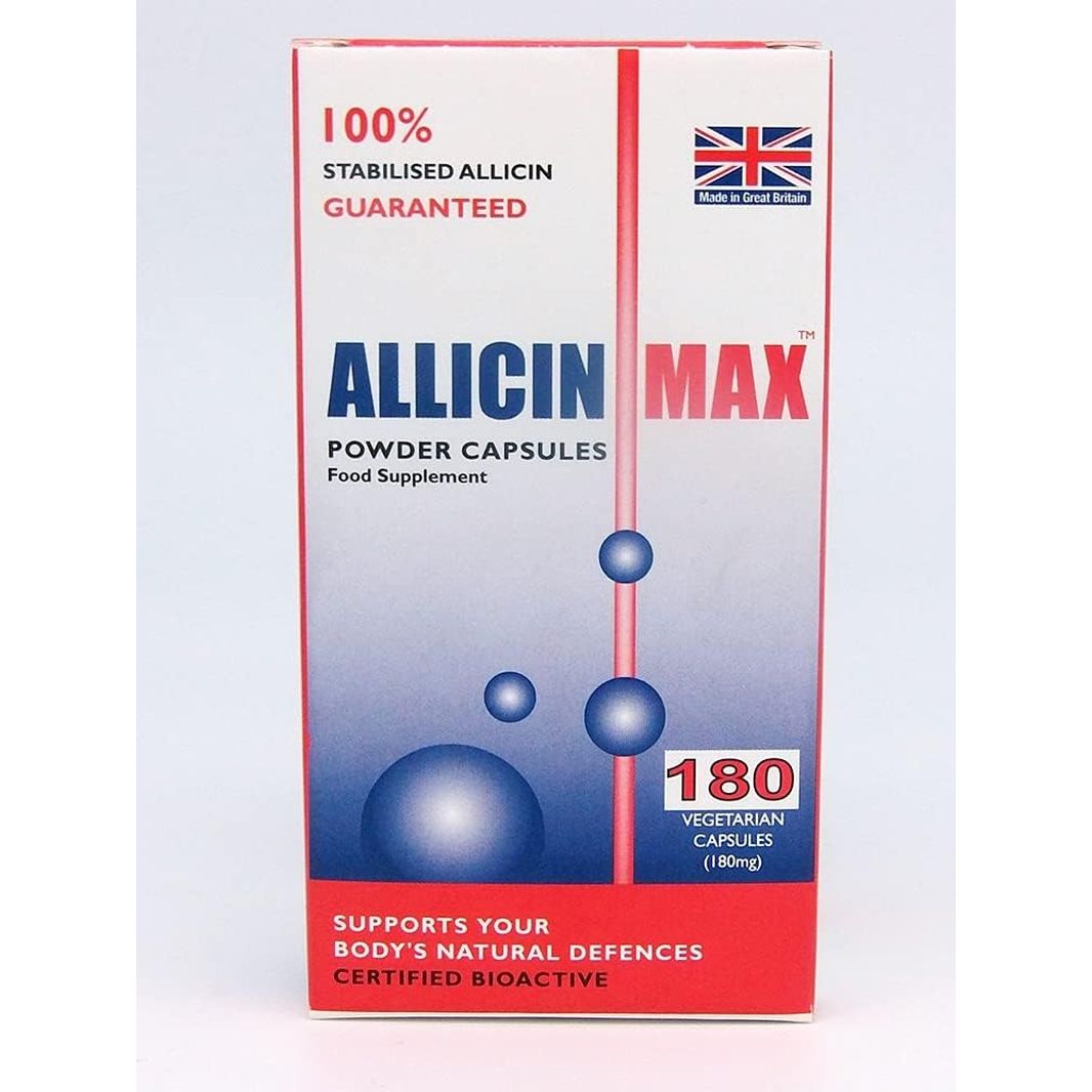 Allicin Max Capsules, 180Vcaps