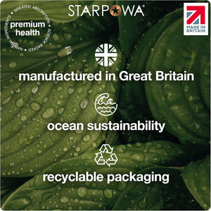 Starpowa Collagen Gummies for Women - Health & Skin Supplements for Healthier Skin, Joints, Hair & Nails - Vitamin C, Hyaluronic Acid & Bamboo Silica - Boosts Collagen Production - Lemonade, 60 Chews