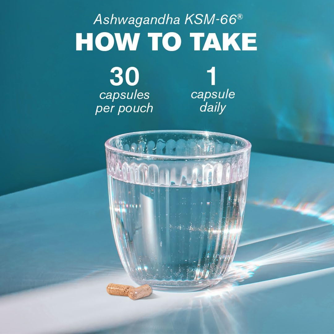 DR.VEGAN Daily Ashwagandha KSM-66 | 500Mg | Ashwagandha Root | 30 Capsules | One-A-Day