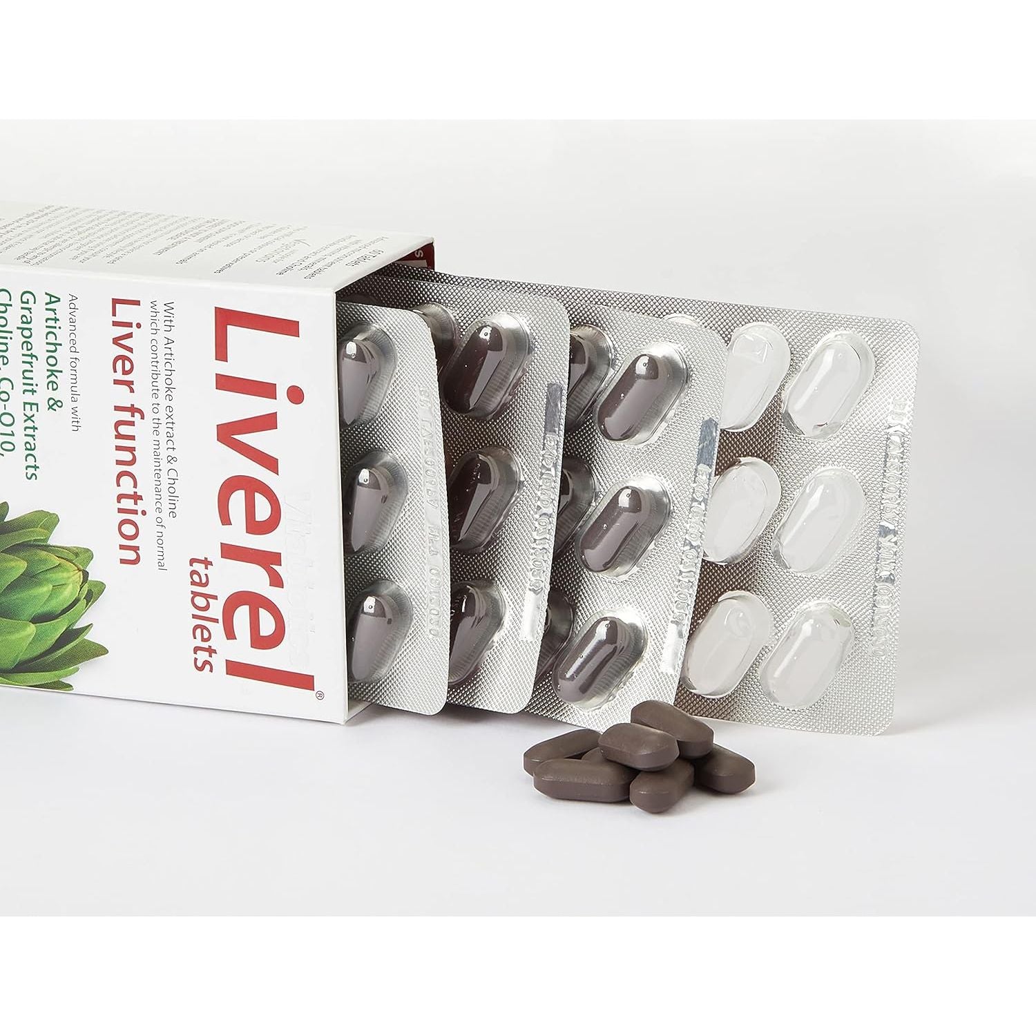 Liverel Liver Health Support Tablets Supplement, Vitabiotics