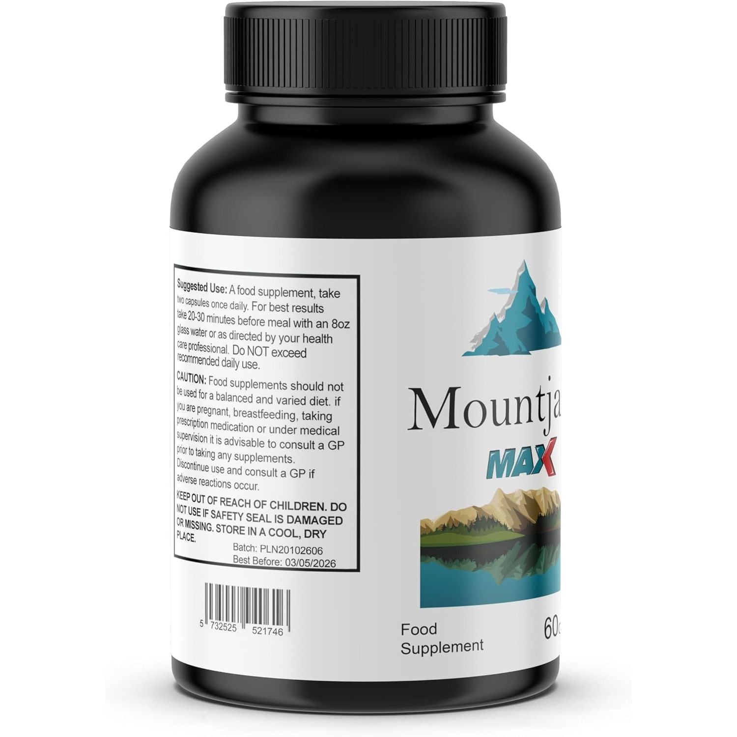 Mountjaro Max- / Weight Management Capsules - Natural Ingredients - 60 Capsules/Supplement Heaven
