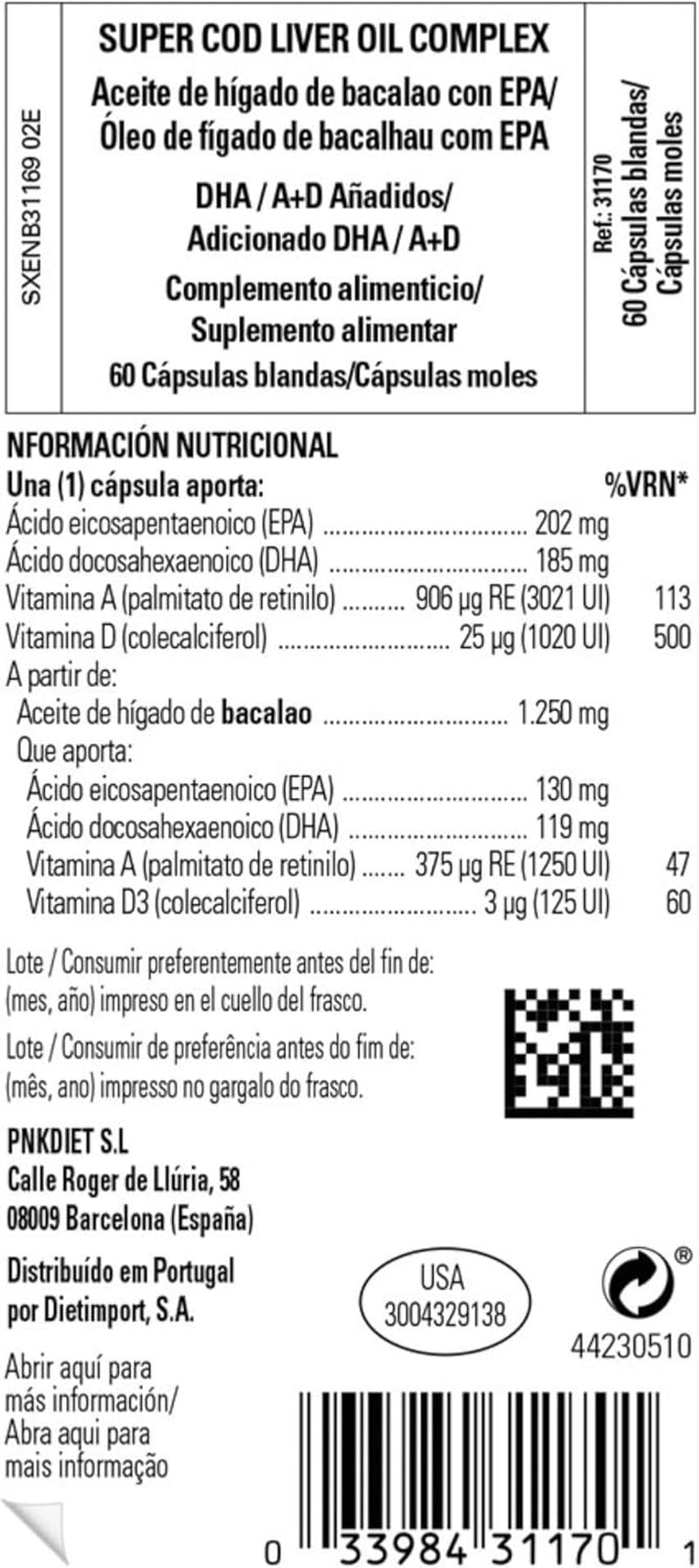 Solgar Super Cod Liver Oil Complex Softgels - Pack of 60 - Essential Fatty Acids, Vitamin a & D - Brain, Vision and Heart Health Support
