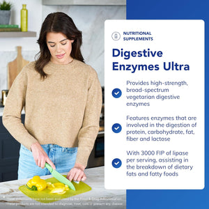 Pure Encapsulations Digestive Enzymes Ultra Vegetarian - Supports Nutrient Absorption - 30 Capsules