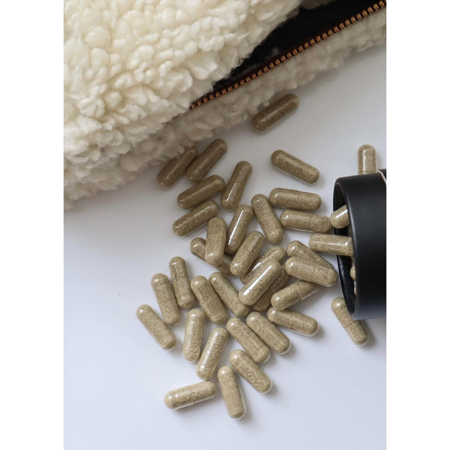 Sea Moss Capsules (1000Mg per Day) | 60 Vegan Capsules | Wildcrafted from Grenada (Also Known as Irish Moss) | Non GMO | Dr Sebi Approved (Sea Moss & Bladderwrack)