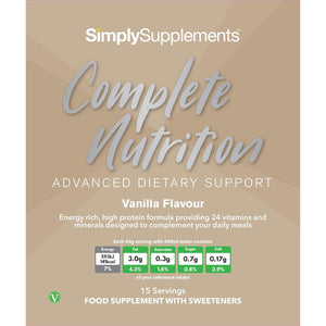 Build up Drink | Ideal for Gaining Weight | Formulated for the Elderly or Recovering from Illness | UK Manufactured (600 G (Pack of 1), Vanilla)