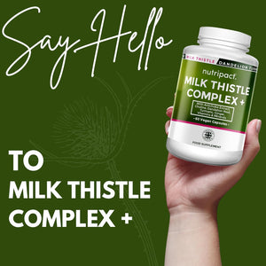 Milk Thistle 14-In-1 Liver Support Complex – 7986Mg per Serving – with Dandelion Leaf, Artichoke Extract, Choline, Turmeric, Vitamins & Minerals – 80% Silymarin – 60 Vegan Capsules (Not Tablets) – UK