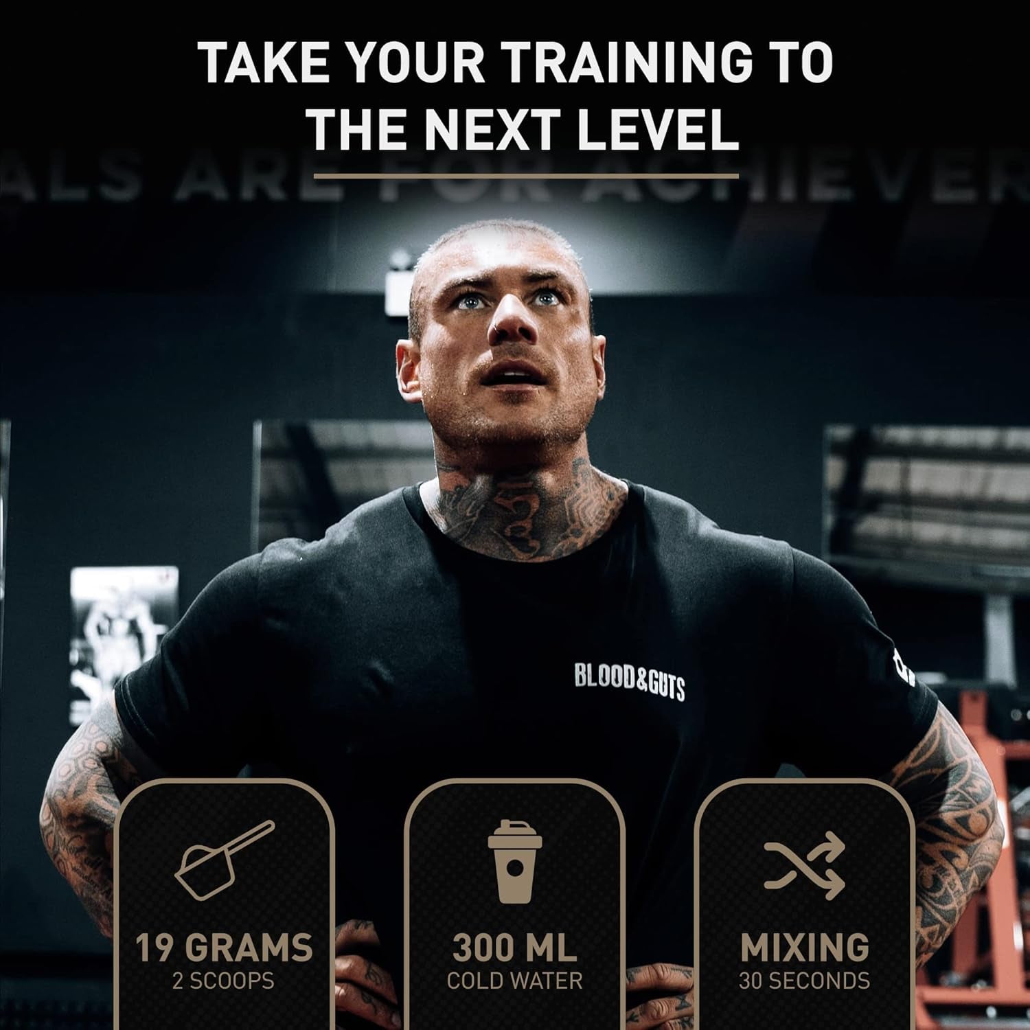 DY Nutrition - Blood and Guts Pre Workout Powder, 380G (Bubblegum) - High Strength Preworkout with 350Mg Caffeine, Citrulline Malate, Beta Alanine, Arginine AKG, L-Tyrosine, Vitamin B3 for Men & Women