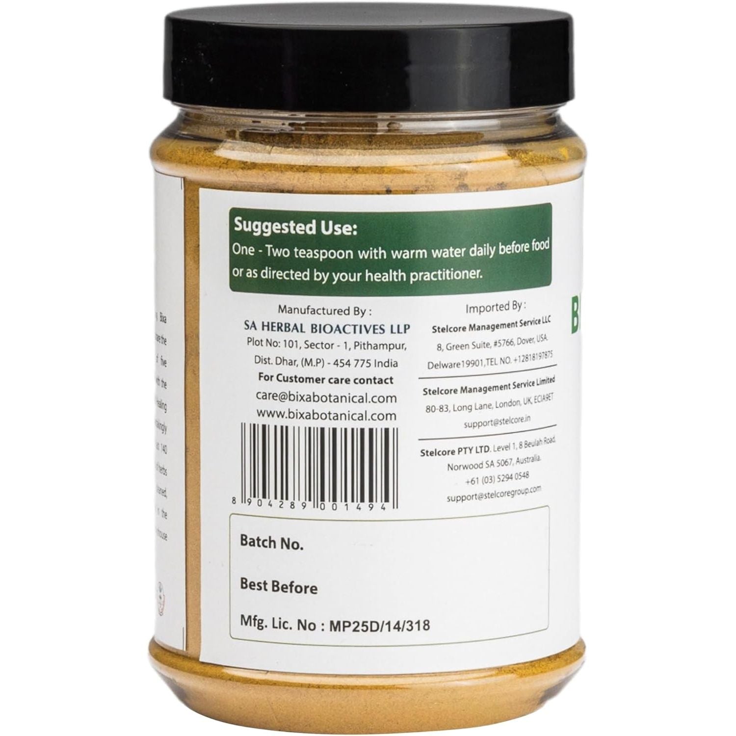 Bitter Melon Powder (Momordica Charantia / Karela Fruit Powder) | Ayurvedic Herb for Blood Sugar Control & Improves Liver Function | Herbal Supplement for Skin and Stomach (7Oz/200G)