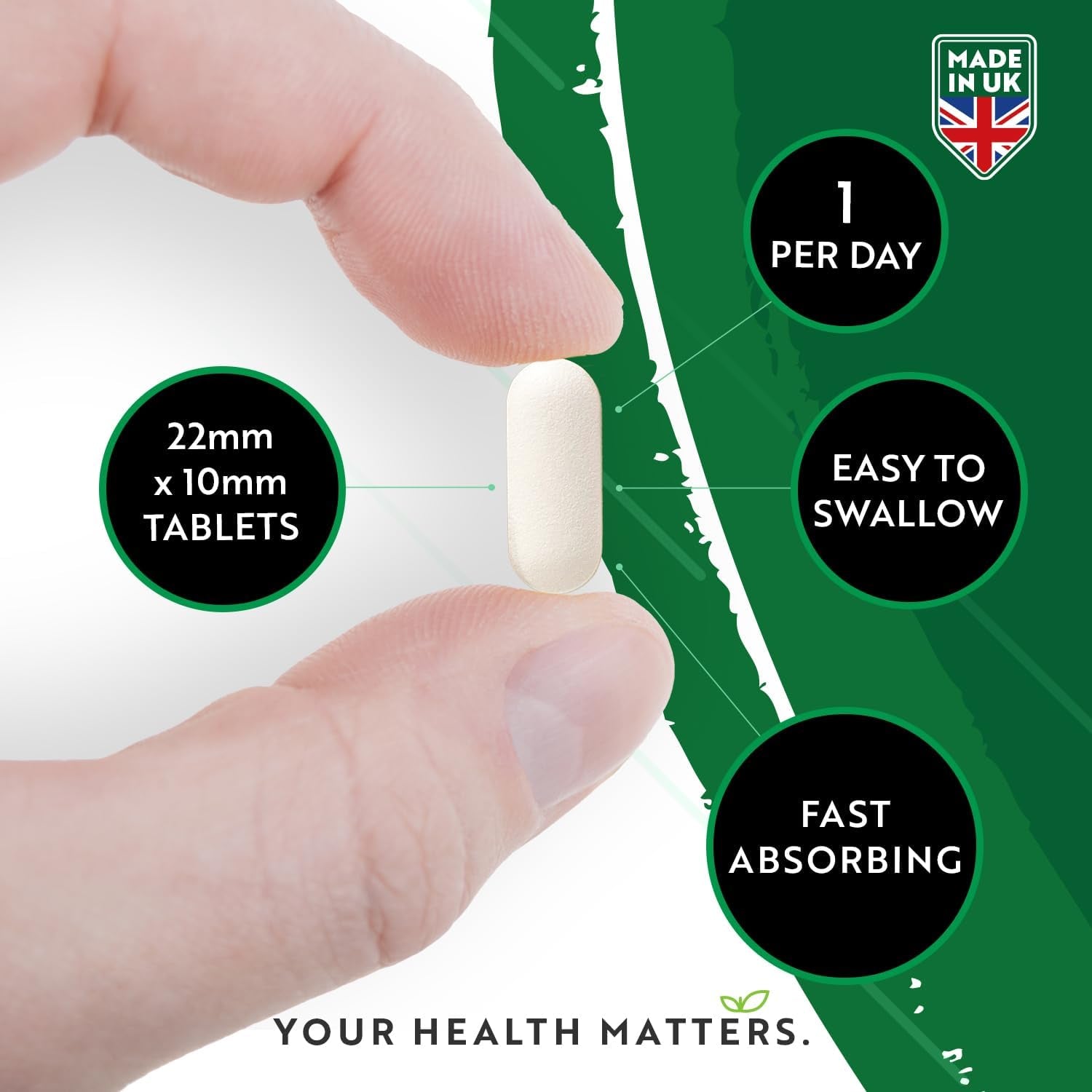 L-Lysine 1100Mg High Strength - 240 Vegan & Gluten Free Tablets (8 Month Supply) - Cold Sore Treatment, Essential Amino Acid Supplement - Normal Growth and Muscle Turnover - Made in the UK - Nutravita