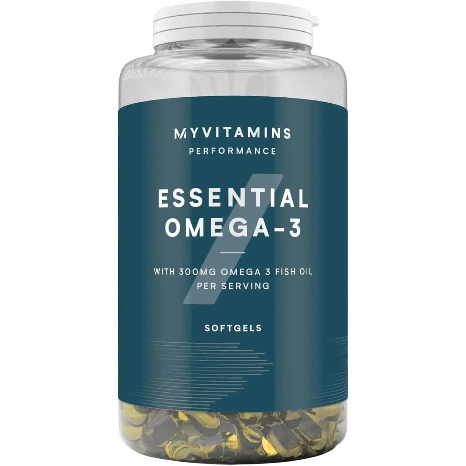 Myprotein Essential Omega 3 | 300Mg Fish Oil Softgels with EPA & DHA | Supports Heart Health, Joint Care & General Wellbeing | 250 Capsules | 80 Day Supply | Omega-3 Fatty Acids Supplement