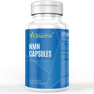 NAD+ Supplement 500Mg Highest Strength Capsule, Energy Booster & Anti-Aging, Maximum Absorption, Vegan Friendly (60 Count (Pack of 1))