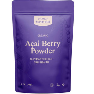 Everyday Superfood Organic Acai Berry Powder 50G | Freez Dried Brazil Origin | No Fillers | Use in Frozen Acai Bowl