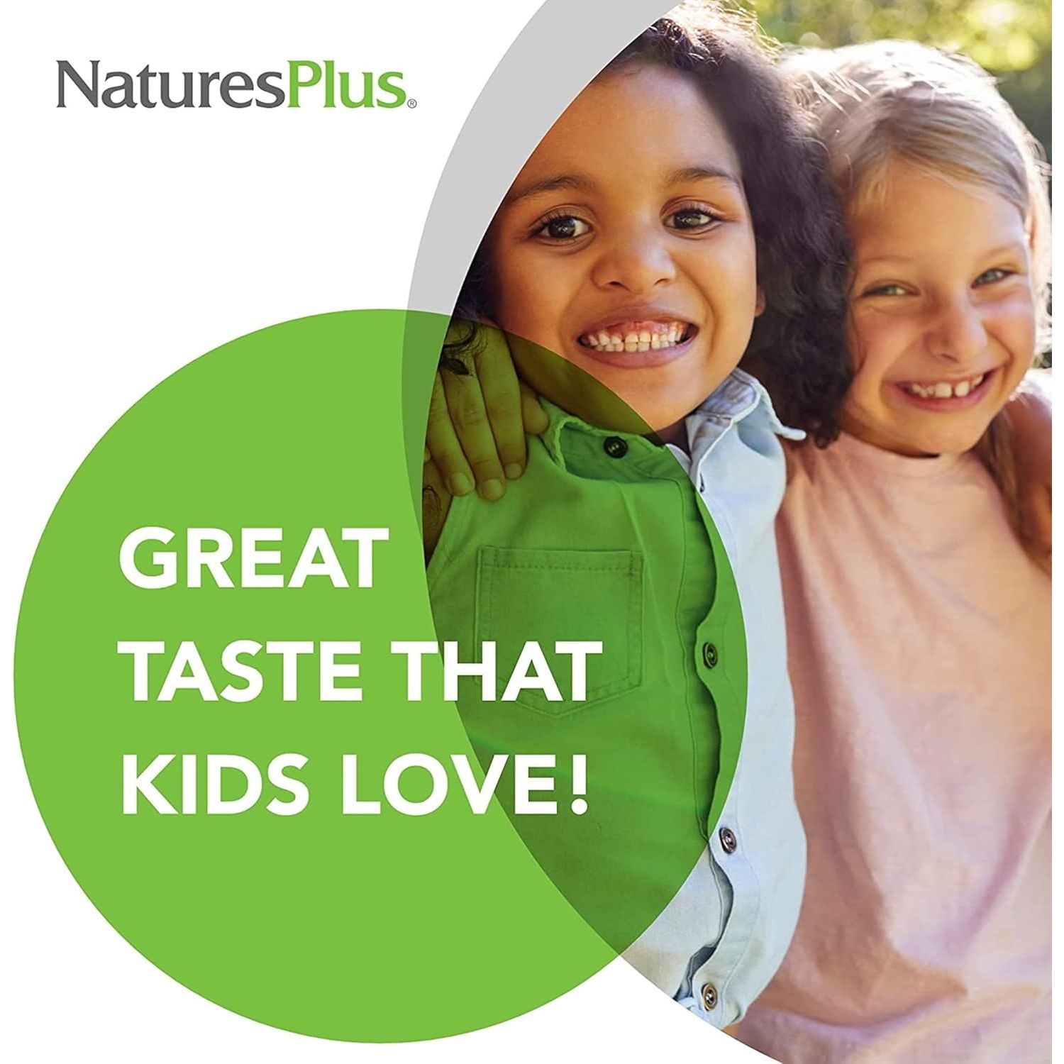 Naturesplus Animal Parade Children’S Multivitamin Assorted Flavours - Plant Based, Vegan Chewable Multivitamin for Kids - Gluten Free - 90 Animal Shaped Tablets