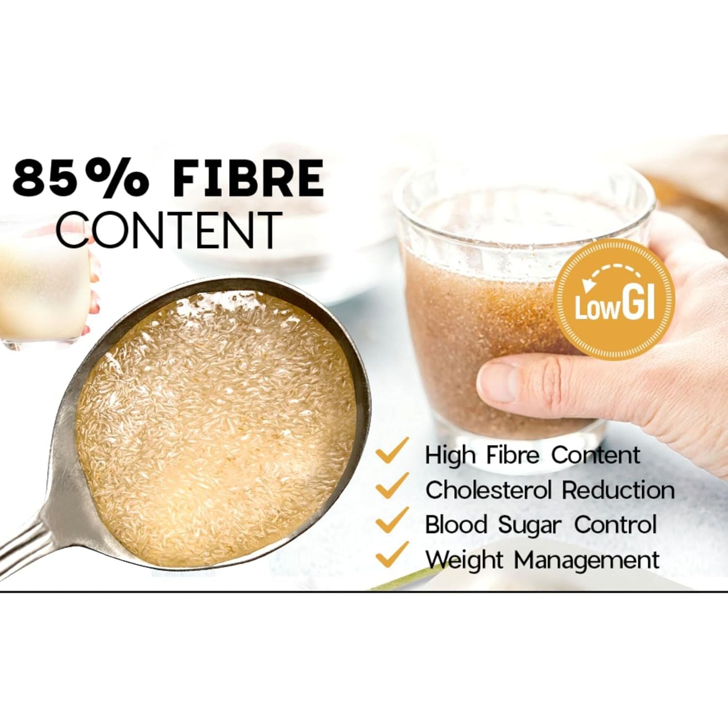 NKD Living Whole Psyllium Husks (500G)