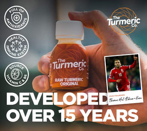 Turmeric, Ginger, Beetroot Shots - the Turmeric Co 7 Pack of Mixed Shots of Healthy, Vegan Shot Drinks, High Strength, Immune Support Made from Fresh Cold Pressed Turmeric and Ginger, Made in the UK